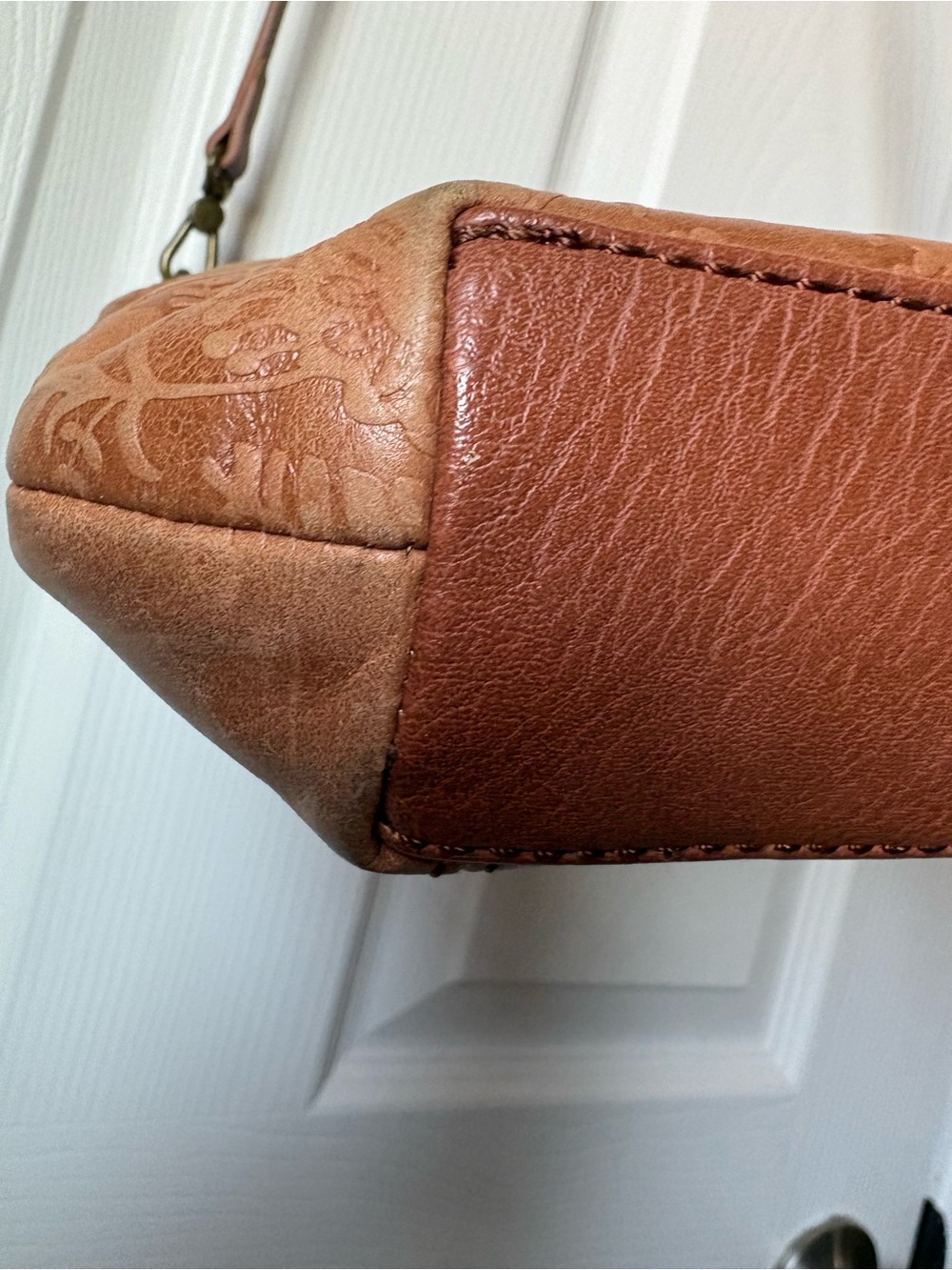 The Sak Leather Tooled Floral Boho Bag - Picture 6 of 11